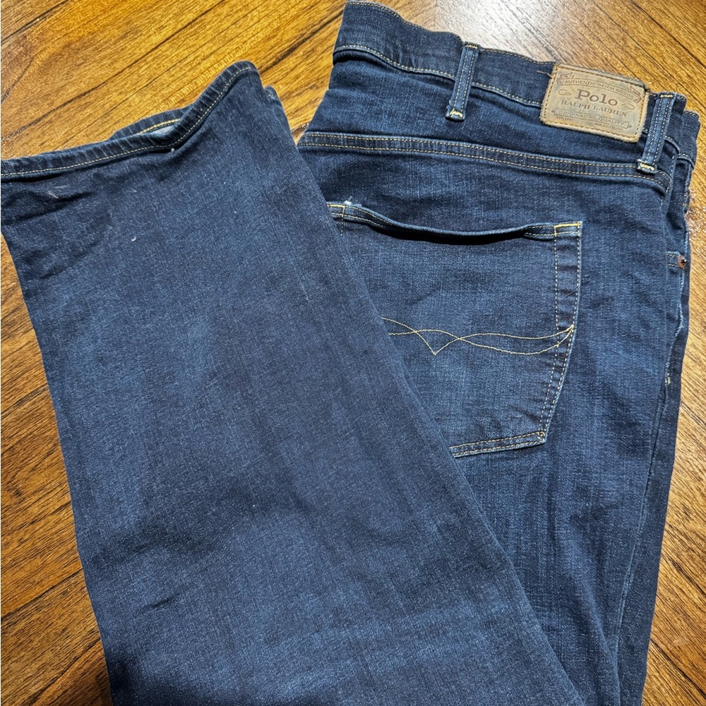 Polo by Ralph Lauren Men's Dark Blue Jeans 48BX32